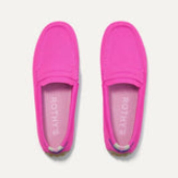 NWT Women's Rothy's Drivers Size 13 Dragon Fruit - Picture 2 of 5